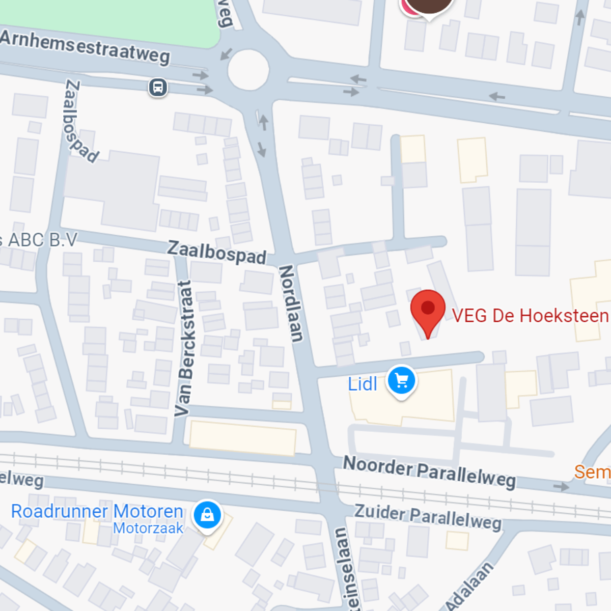 Google Maps VEG de Hoeksteen